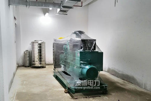 房地产用广西顶博发电机组制造